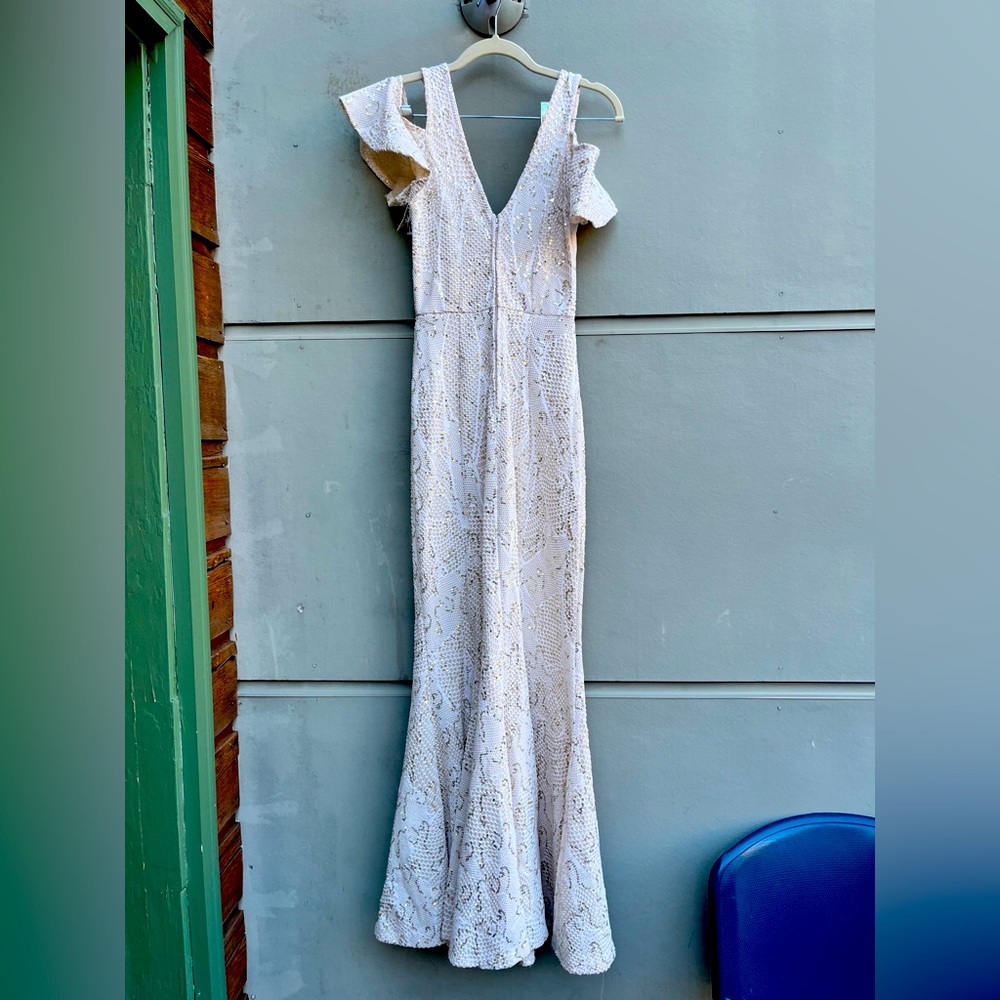 Bailey blue cocktail dress
